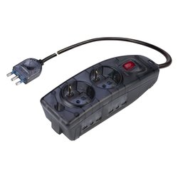 Multipresa tavolo 6 uscite protezione sovratensione 10/16A Assortito PP0749