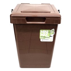 Pattumiera (25Lt) MINIMAX Marrone A11159