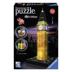 Puzzle 216 pz Big Ben Night Edition 8a+ 3D 12588