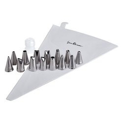 Sacco decoratore dolci 1 pz (27cm) con 14 beccucci PASTICCERIA DI PRECISIONE IGINIO MASSARI Bianco 3527