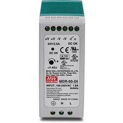 Presa elettrica rack 60 W Single Output Industrial DIN Rail Power Supply TI M6024