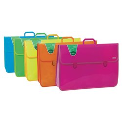 Valigetta porta documenti doppio scomparto A3 (52x37x10cm) Assortito 256SOF