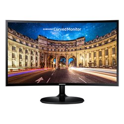 Monitor 27" Full HD 1080p Curved C27F390 Full HD Black LC27F390FHUXEN