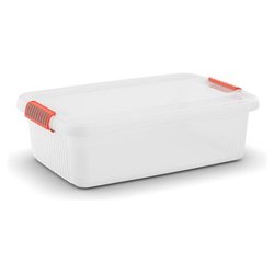 Contenitore (59x39x18cm) M K LATCH BOX Bianco 85610000719