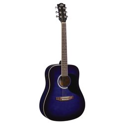 Chitarra acustica 4/4 RANGER 6 Eq Blue sunburst 06216530