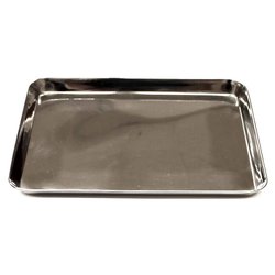 Vassoio vetrina Inox (34x26cm) Cromo lucido 1093034