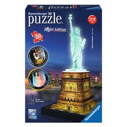 Puzzle 108 pz Statua Libertà con Luce 8a+ 3D 12596