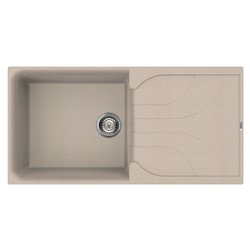 Lavello 1 vasca (100x50cm) EGO 480 Avena Opaco LGE48051