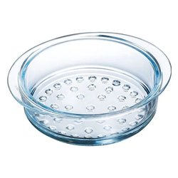Cestello cuoci vapore Vetro borosilicato (20cm) Trasparente P03N000 7046