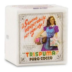 Detersivo lavatrice Trispuma Marsiglia Italiano Solido (300gr)