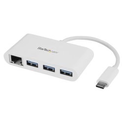 HUB 2 in 1 Mini Dock USB C con Ethernet White HB30C3A1GEA