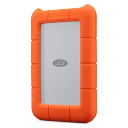 Hard Disk esterno 2.5 1TB RUGGED USB C Silver e Orange STFR1000800