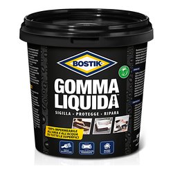 Impermeabilizzante Gomma Liquida Nero barattolo 750 ml 6310770