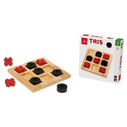 Tris in Legno 21X21 gioco in Italiano 54239