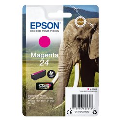 Cartuccia stampante Serie Elefante Magenta CLARIA 24 C13T24234012