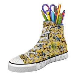 Puzzle 108 pz Portapenne Sneaker Minions 8a+ (21,4x13,5cm) 3D 11262