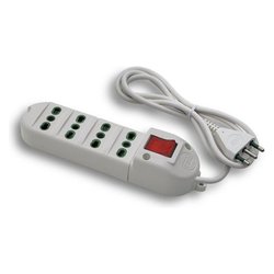 Multipresa tavolo 4 uscite FIDO 10/16A Bianco 41023