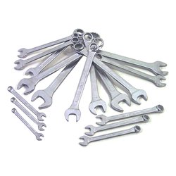 Set chiavi combinate poligonali 42/S17 17 pz Cromo satinato 000420065