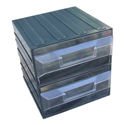 Porta minuteria N 18 VISION BLOK Nero (20,8x22,2x20,8 cm) 1000023