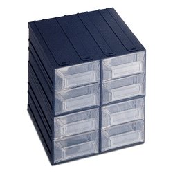 Porta minuteria N 15 VISION BLOK Nero (20,8x22,2x20,8 cm) 1000018