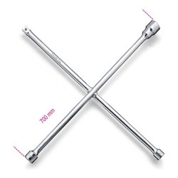 Chiave a croce pneumatici 982 (700mm) per dadi 24, 37, 32 mm, 3/4 F 009820001