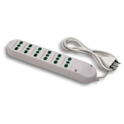 Multipresa tavolo 6 uscite FIDO 10/16A Bianco 41040
