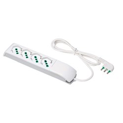 Multipresa tavolo 4 uscite FIDO 10/16A Bianco 410110