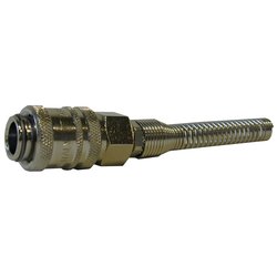 Attacco sfera rapido con molla per tubi  Ø 6 × 8 mm 10241U