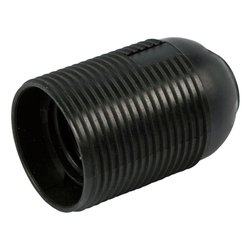 Portalampada E27 Nero 62811