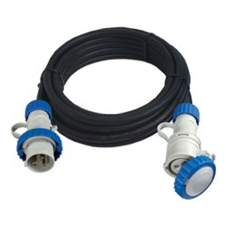 Prolunga elettrica nero H07RN-F 3x2,5 mmq (1000 cm) 92971