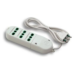 Multipresa tavolo 3 uscite FIDO 10/16A Bianco 41010