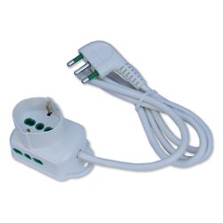 Multipresa tavolo 3 uscite TRIAX 10/16A Bianco 42105