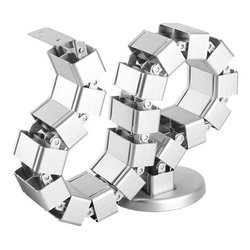 Passacavi Canalina a 4 Canali Silver CMVBMOD