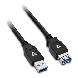 Cavo USB 3.0 Extension Black 2m V7U3 0EXT 2M BLK 1E