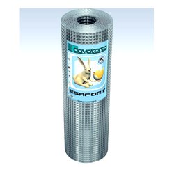 Rete maglie quadre (1x25mt) acciaio zincato ESAFORT Zinco SF05100025B