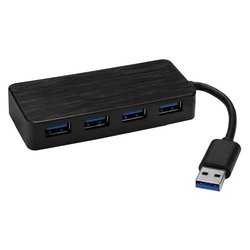 Hub USB 3.0 Black 4 porte ST4300MINI