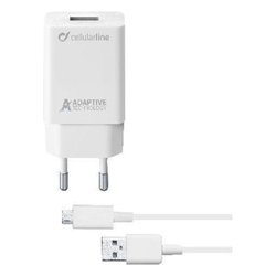 Caricabatterie MicroUSB, USB Type-A ADAPTIVE FAST CHARGER KIT 15W White ACHSMKIT15WMUSBW