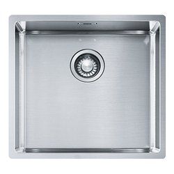 Lavello 1 vasca (49x45cm) Bxx 210 45 110 45 BOX Inox Spazzolato 127 0369 250