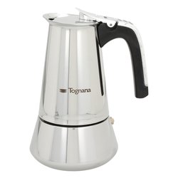 Caffettiera Inox 4 Tazze RIFLEX Cromo lucido V573004RIND