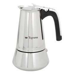 Caffettiera Inox 10 Tazze RIFLEX Cromo lucido V573010RIND