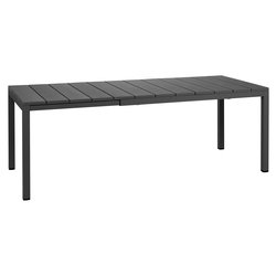 Tavolo da esterno alluminio RIO 140 Extensible Allungabile Antracite (140-210x85x76cm) 48352 02 000