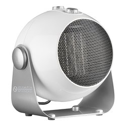 Termoventilatore CALDO Design Bianco e Silver 99447 1800W