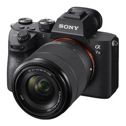 Fotocamera mirrorless 24,2Mpx Full frame A7 MARK III Kit Fe 28 70mm F3.5 5.6 Oss Black ILCE7M3KB CEC