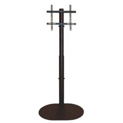 Supporto monitor TV pavimento ( 40 Kg ) VESA 400 x 400 PROFESSIONAL SPRING Altezza Regolabile Black OM0286