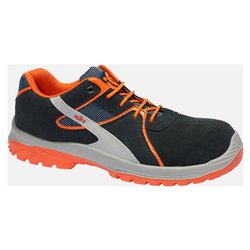 Scarpe antinfortunistica basse S1P SRC (taglia 46 ) STATION Nero e Arancio 35055N46