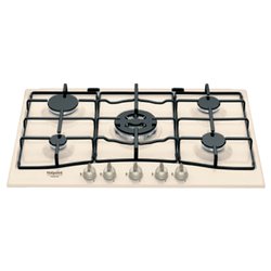 Piano cottura gas 5 zone Pcn 750 Towr Ha Bianco antico (75cm)