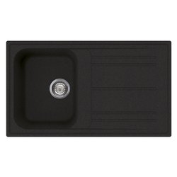 Lavello 1 vasca (86x50cm) RIGAE Antracite Opaco LZ861A2