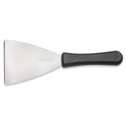 Spatola cucina pizza Inox (12cm) SKIN Nero e Acciaio 375212