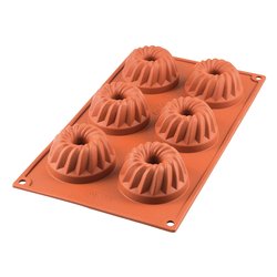 Stampo pasticceria silicone Mini Gugelhupf (7cm) 20 058 00 0065