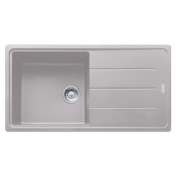 Lavello 1 vasca (97x50cm) Bfg 611 97 BOSTON Grigio alluminio Opaco 114 0276 118